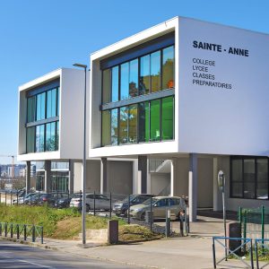 Casier scolaire au collège Sainte-Anne à Brest