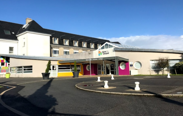 Casier scolaire au collège Saint-Vincent à Brest